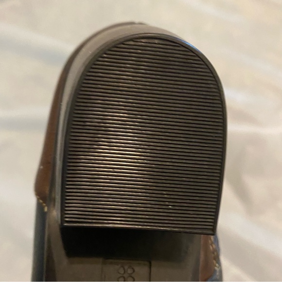 Naturalizer Katrina ladies boots navy blue with brown straps Size 11W NWOT - Picture 6 of 10